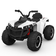 Moto 4 Elétrica ATV 4x2 Velocity Bateria 12v Branca   - ONBIT
