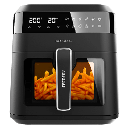 Fritadeira AirFryer Cecotec Cecofry Experience Window 6000 6L